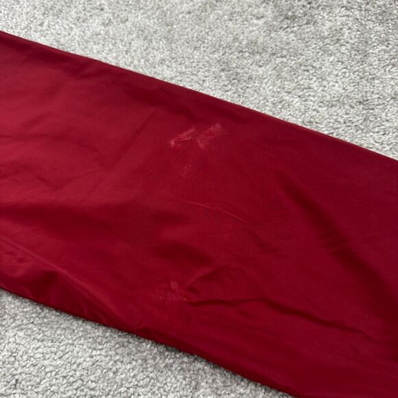 Obey Worldwide Coach Snap Button Up Windbreaker Jacket Mens XL Red Lined Outdoor - Picture 6 of 15